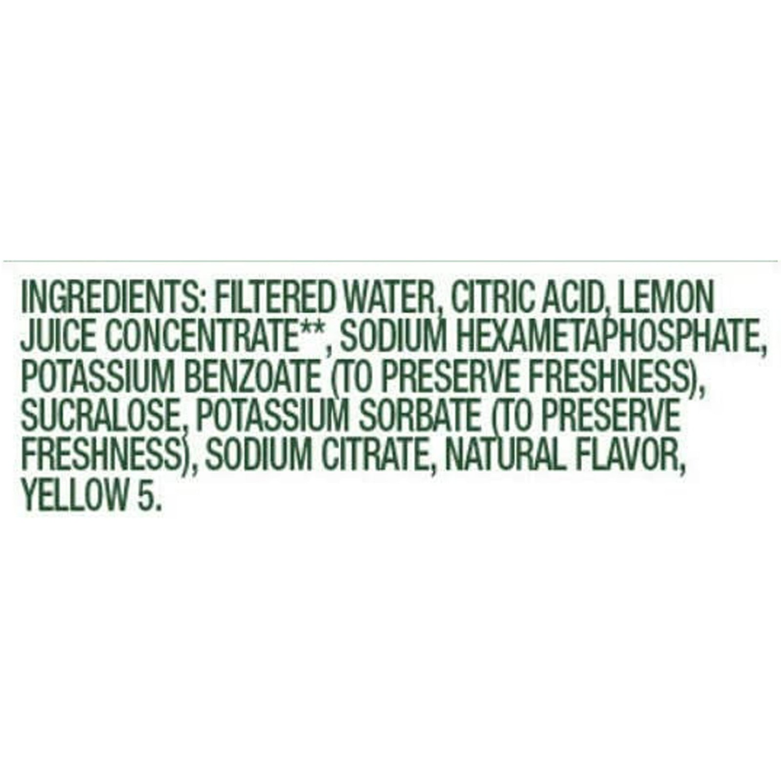 Nature’s Twist Sugar Free Lemonade, 16.9 fl oz Bottles, 24-Pack (2-Pack)