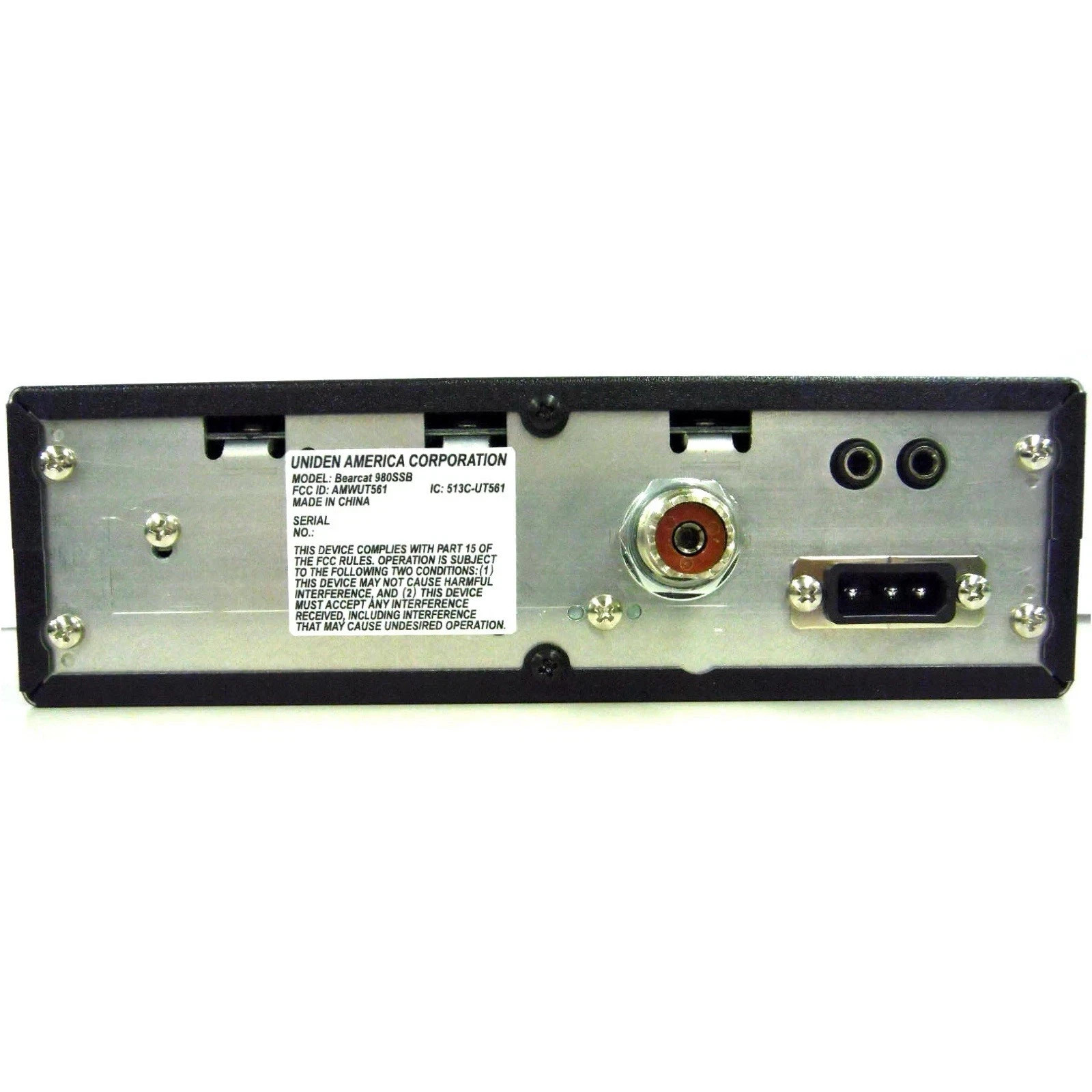 Uniden BEARCAT980 40-Channel SSB CB Radio with 7-Color Digital Display