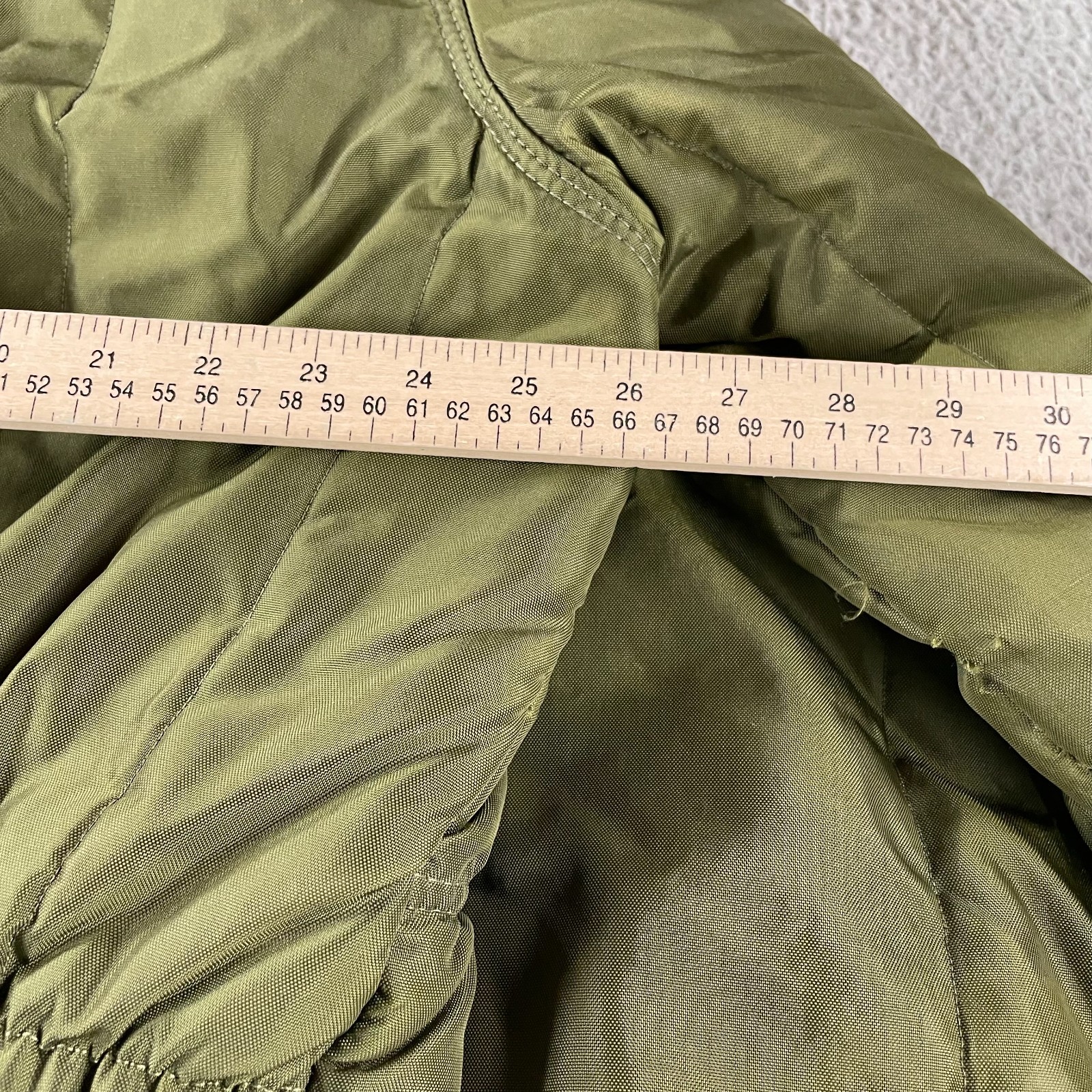 Refrigiwear Sage Green Iron-Tuff Insulated Jacket Mens Fits Size XL Warm Winter*