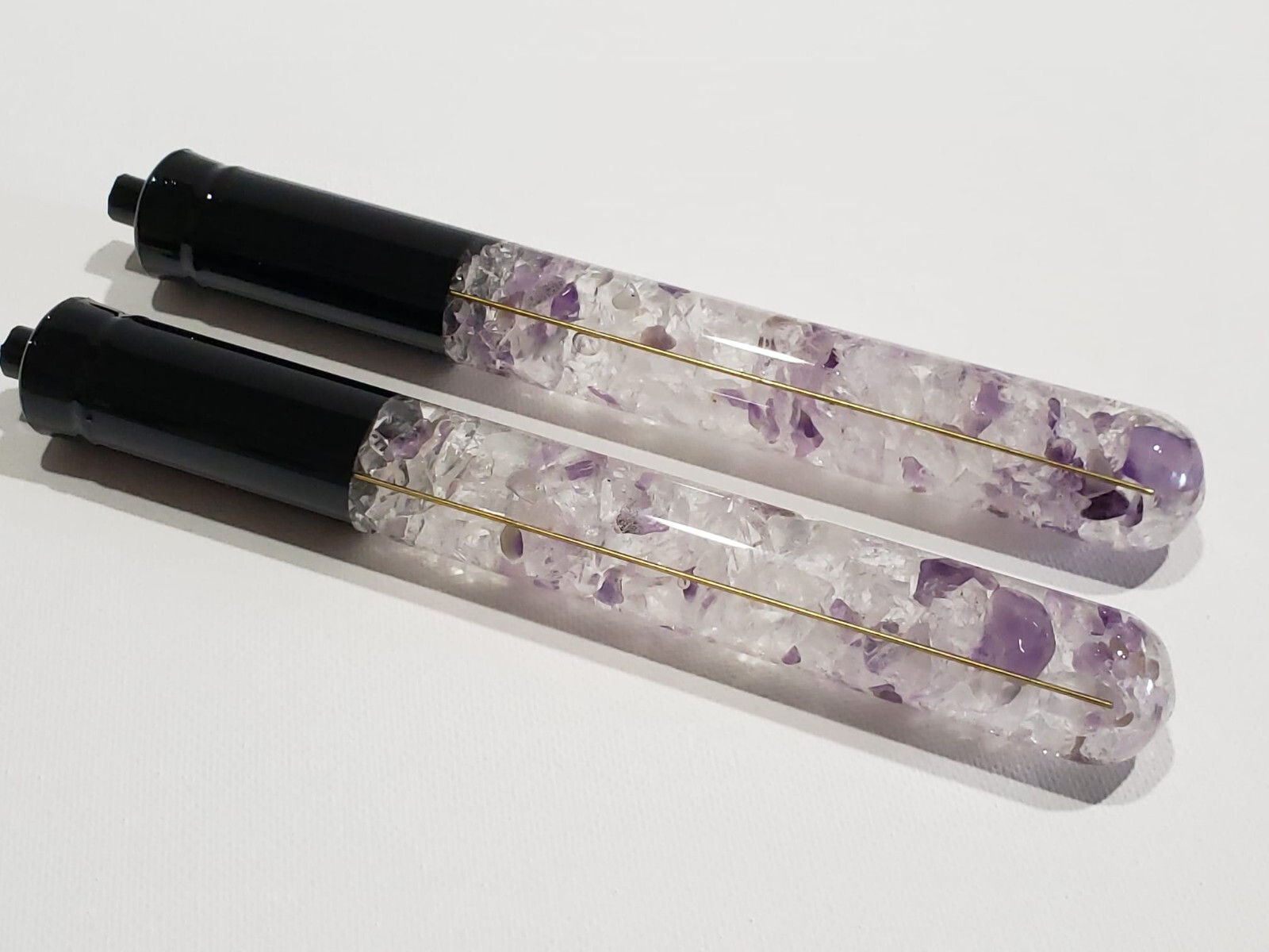 LG Quartz Crystal Generators PYREX GLASS W-COATING For use with any Rife Machine