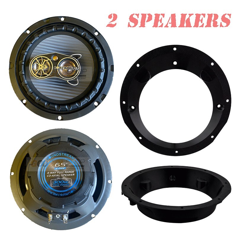 PS-65 300W 6.5" Speakers for Harley Davidson 1998-2013 Electra Glide W/ Fairing