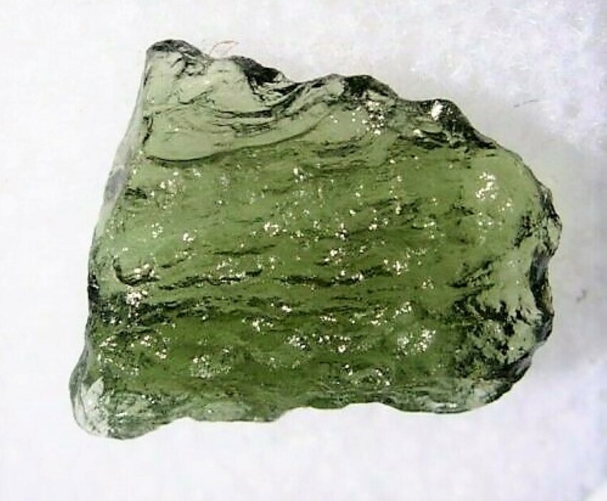 METEORITE MOLDAVITE GREEN LARGE IMPACT TEKTITE CZECH METEOR SPACE GLASS ASTEROID