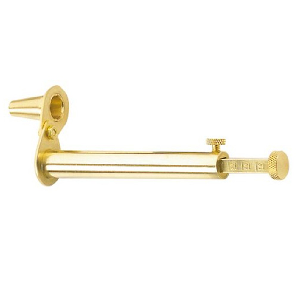 Muzzle-Loaders Brass Powder Measure - Adjustable up to 120 Grains - Black