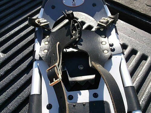 *BINDINGS ONLY* New Pair LEATHER Universal Snowshoe Bindings Straps Harness USA