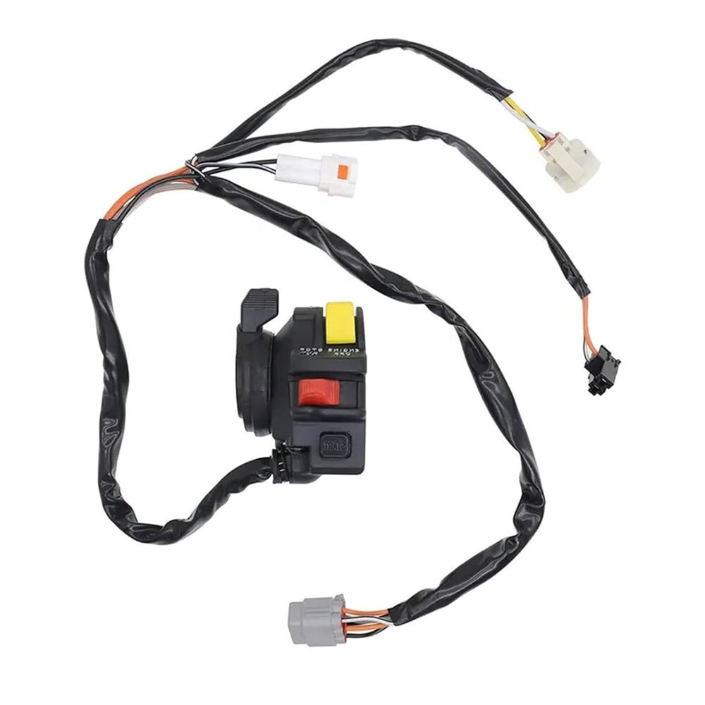 Left Handlebar Switch Start Stop Kill Headlight For 2003 2004 Suzuki Z400 LTZ400