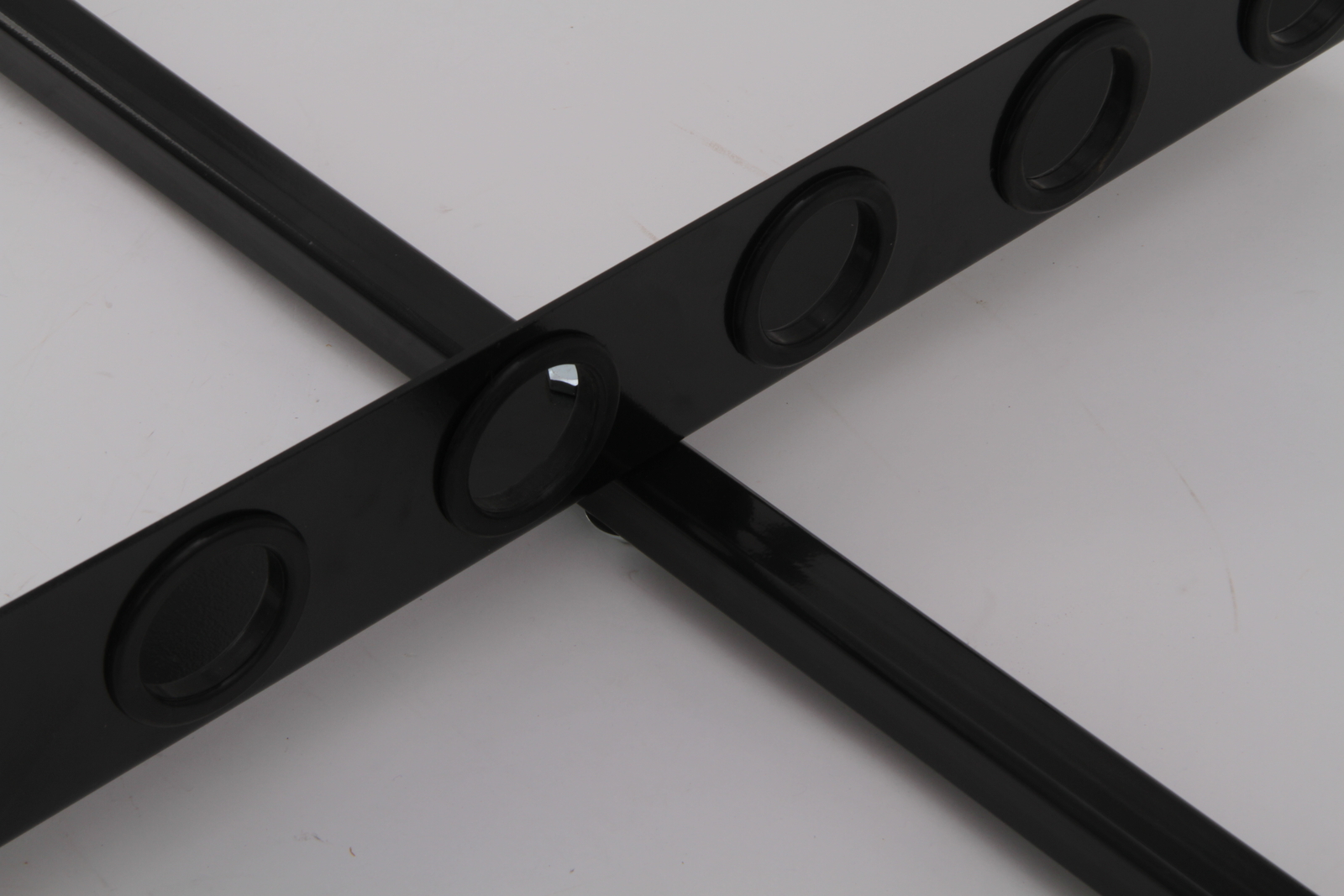 6 - Hole Trailer Shovel Holder – Fits Rakes, Pickaxes and Straight-Handle Tools