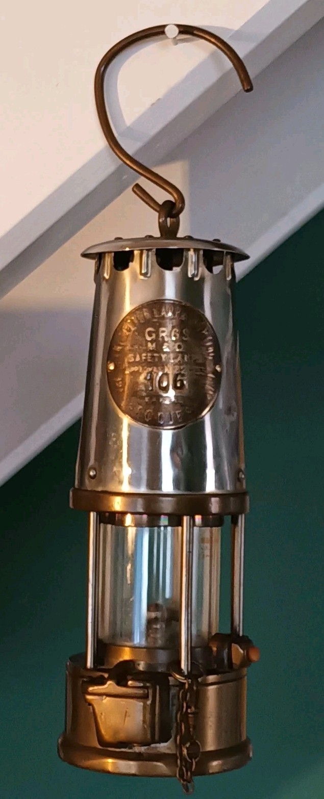 Eccles Miners Safety Lamp The Protector Lamp & Lighting Co Ltd Type GR6S B2/233