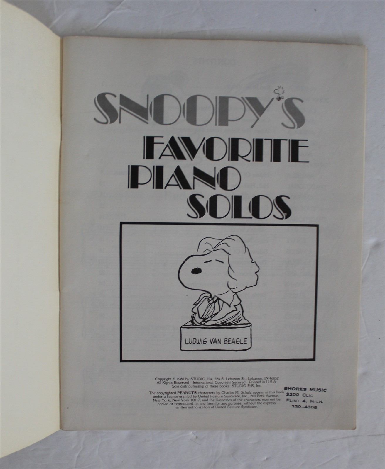 Peanuts Piano Course & Snoopy's Favorite Piano Solos Sheet Music Books