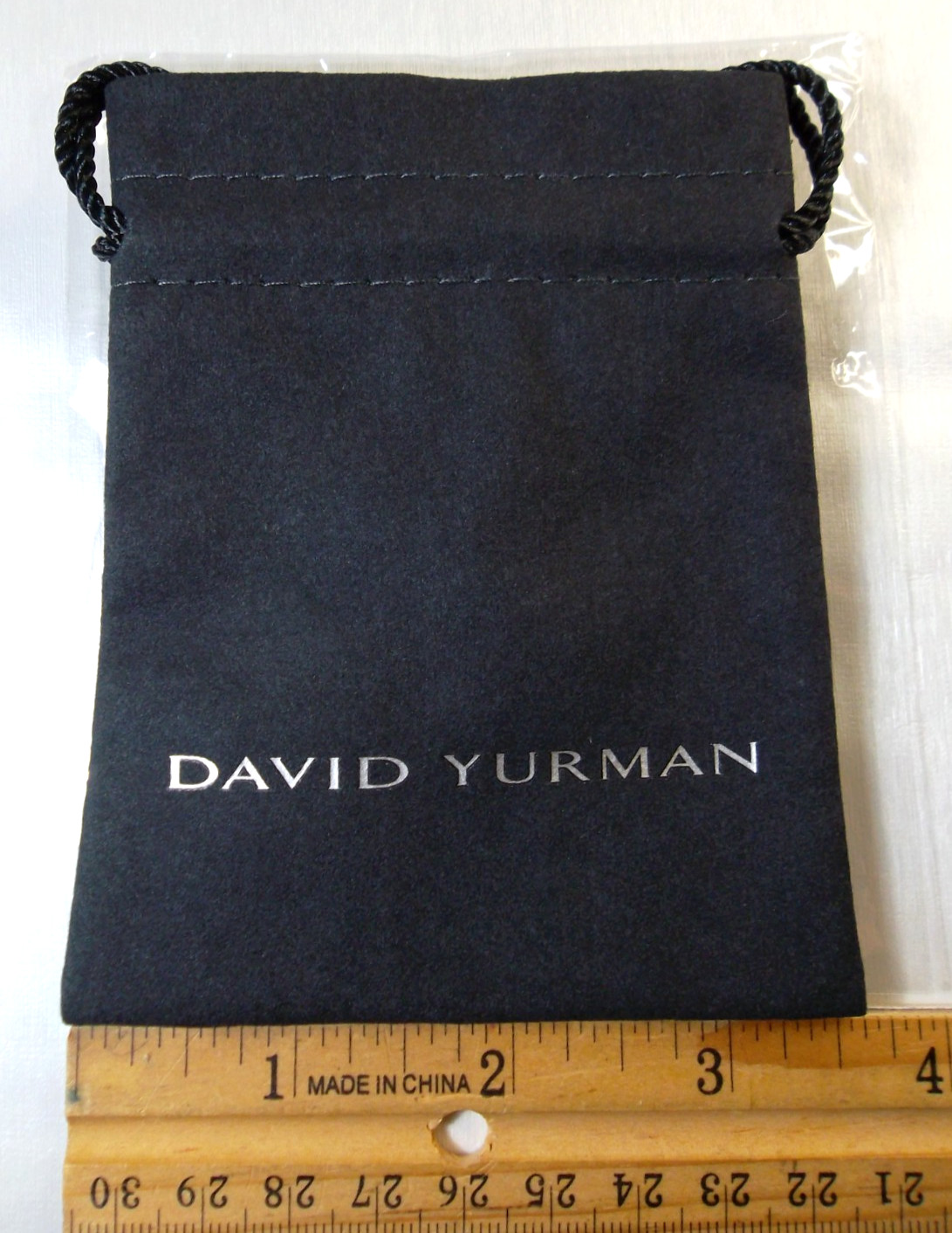 DAVID YURMAN Jewelry Drawstring Dustbag, Storage travel pouch. Choose size!!