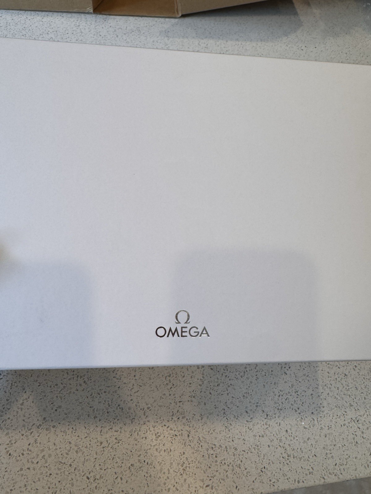 Omega Wooden Lux Watch Box Replacement Manual And Red Travel Case Fast Ship