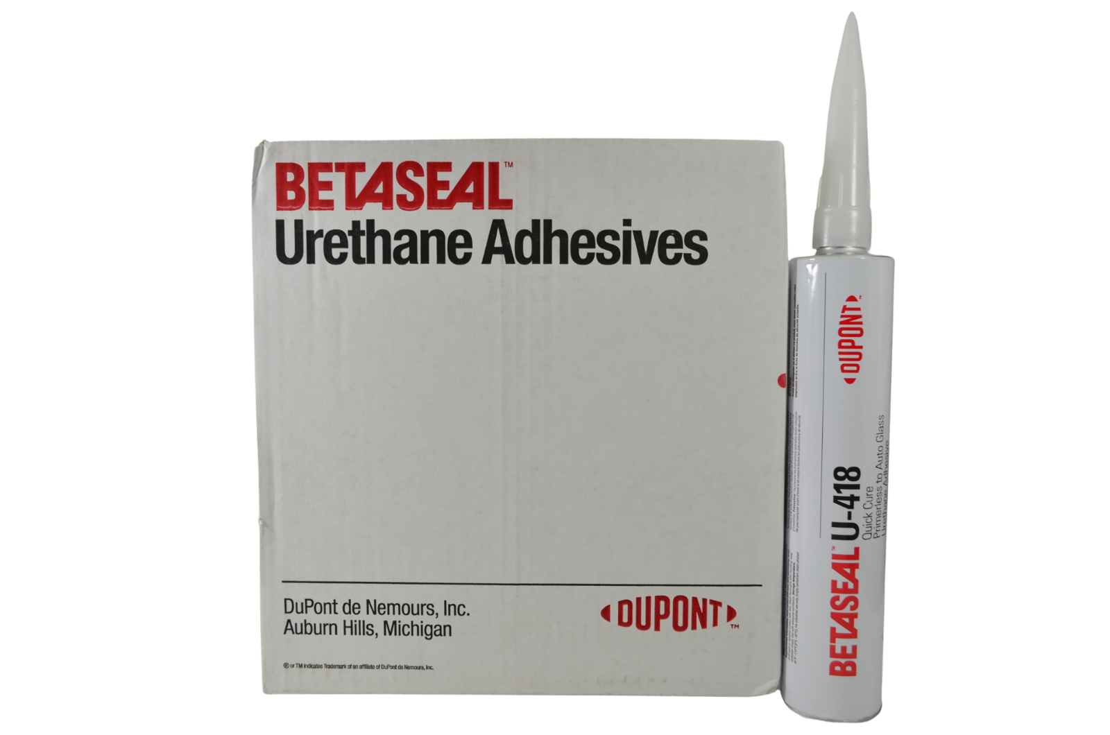 Dow Auto Glass Urethane Sealant Adhesive - Primerless (10 Tubes) U-418 Case