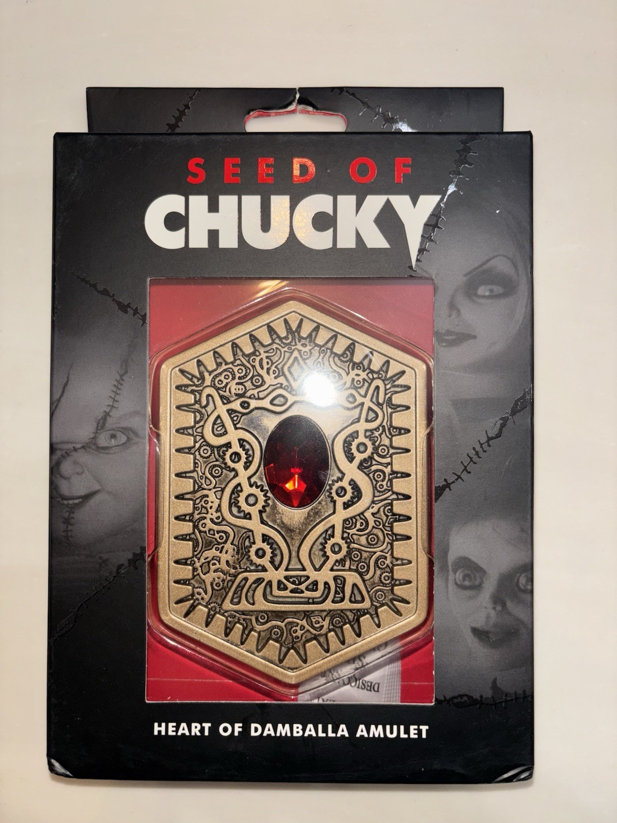Childs Play Seed of Chucky Heart of Damballa Amulet Prop