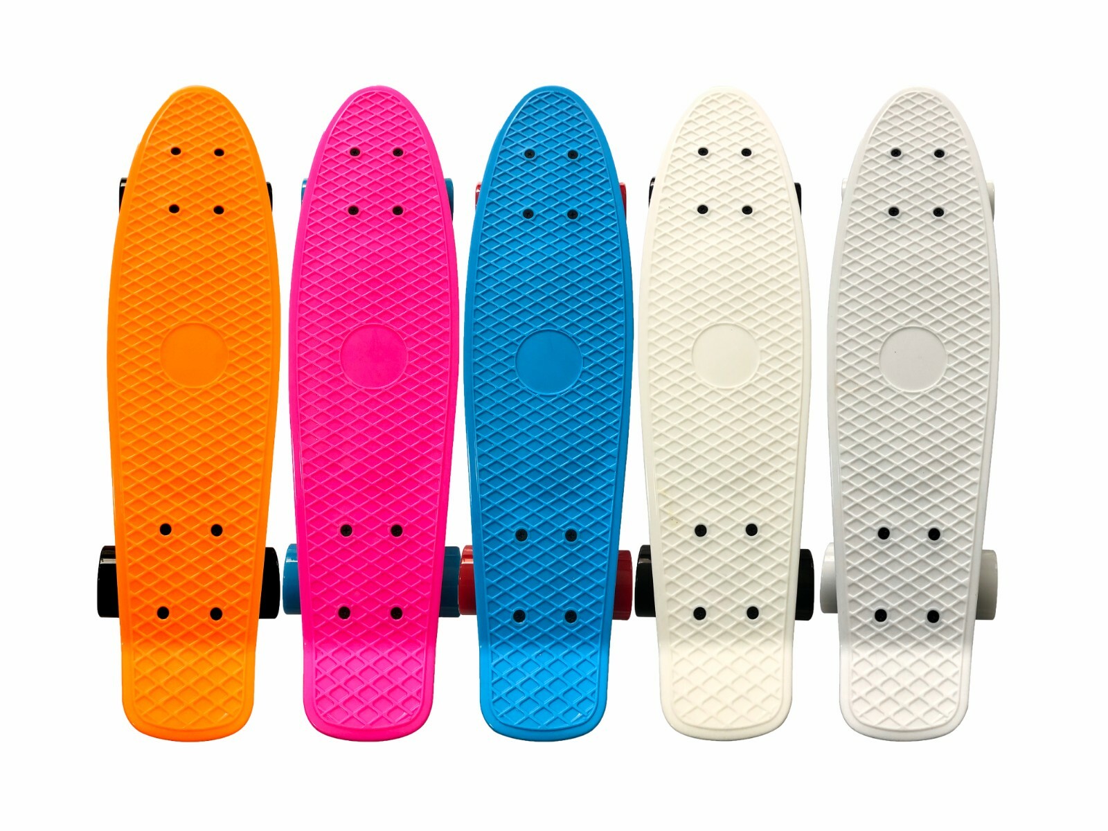 22 inch Skateboard Mini Cruiser Penny Style Board Plastic Deck Complete Board.