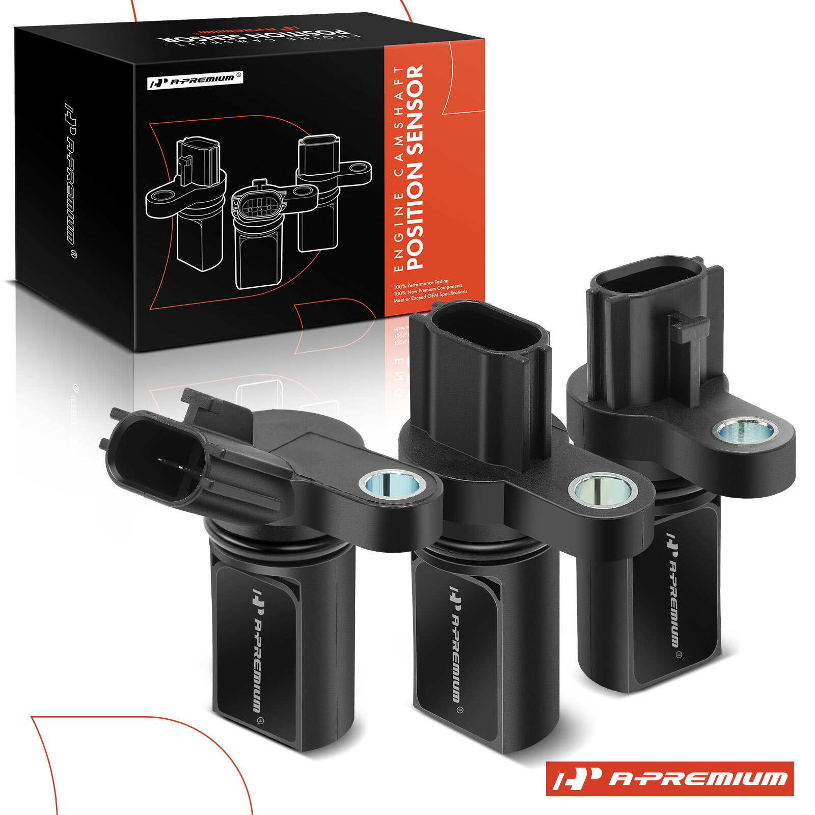 2 Camshaft & 1x Crankshaft Position Sensor for INFINITI G35 03-05 Nissan 3.5L