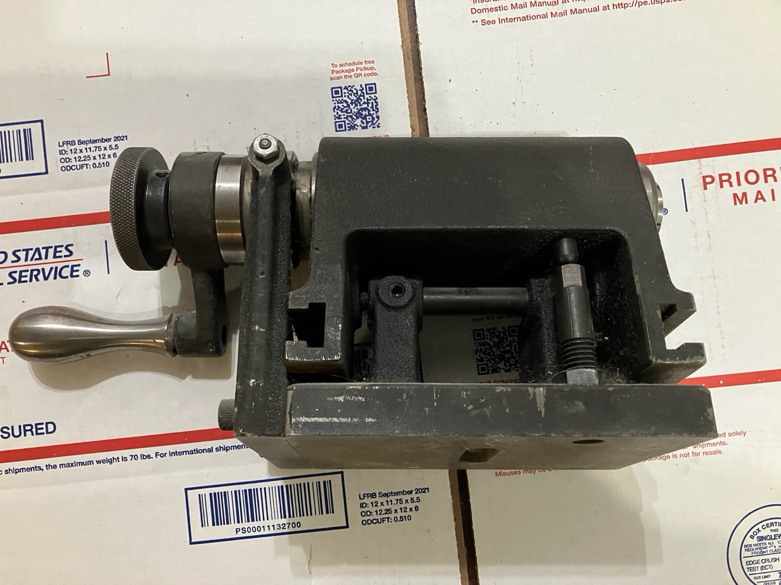 Weldon Tap Sharpening Fixture