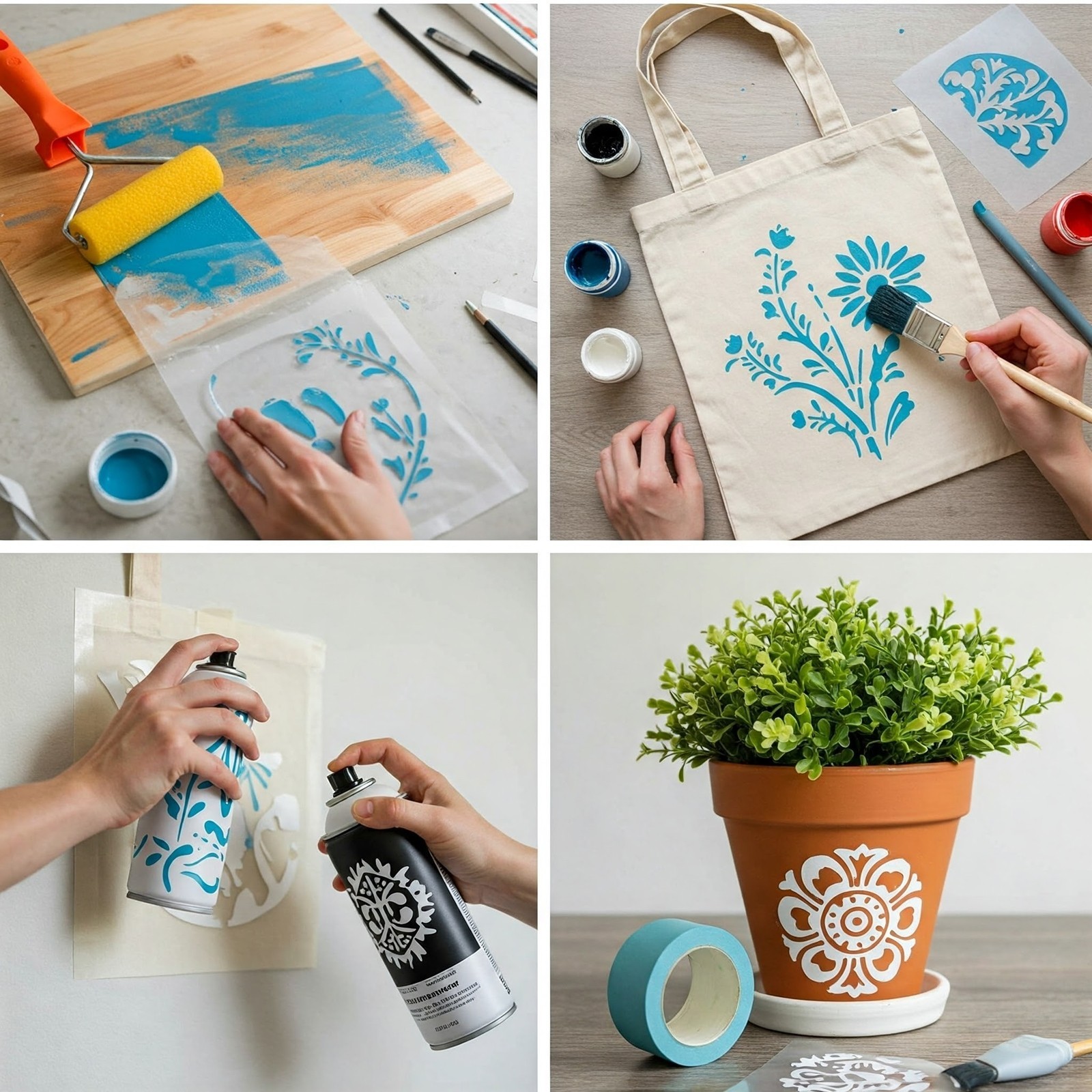 Custom Stencil with Logo, Text - Personalised Reusable Mylar Stencils