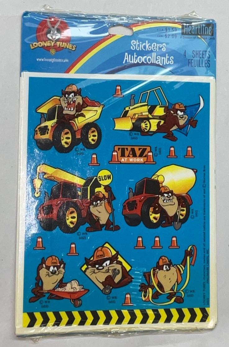 Cartoons Sesame St Looney Tunes DC New Stickers Sticker You Choose, YOU PICK