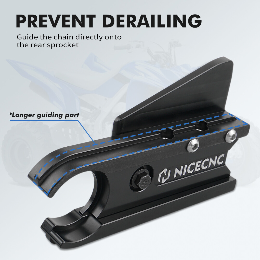 NICECNC Chain Guide Slider Cover Guard For Yamaha YFZ450R / RSE Special Edition