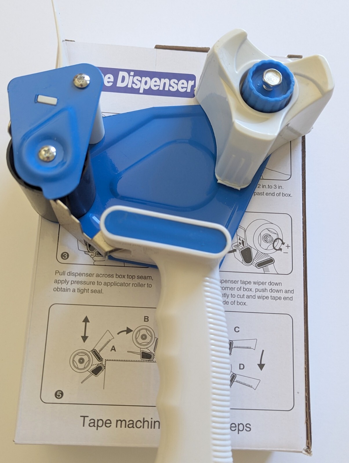 Packing tape dispenser industrial heavy duty