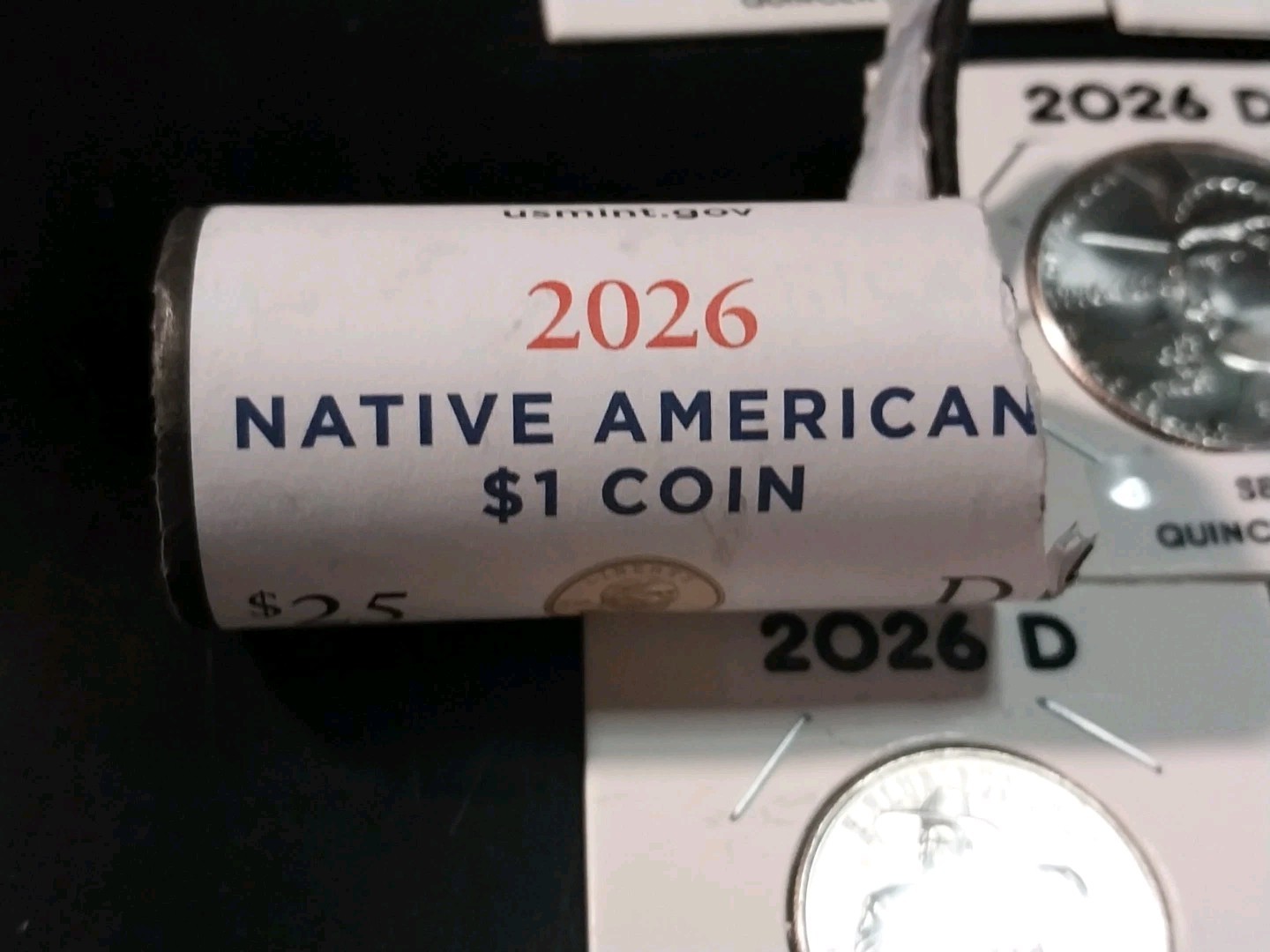 NEAR COMPLETE SET OF 2026 SEMI QUINCENTENIAL COINS IN HOLDERS WITH LABLES 9 PCS