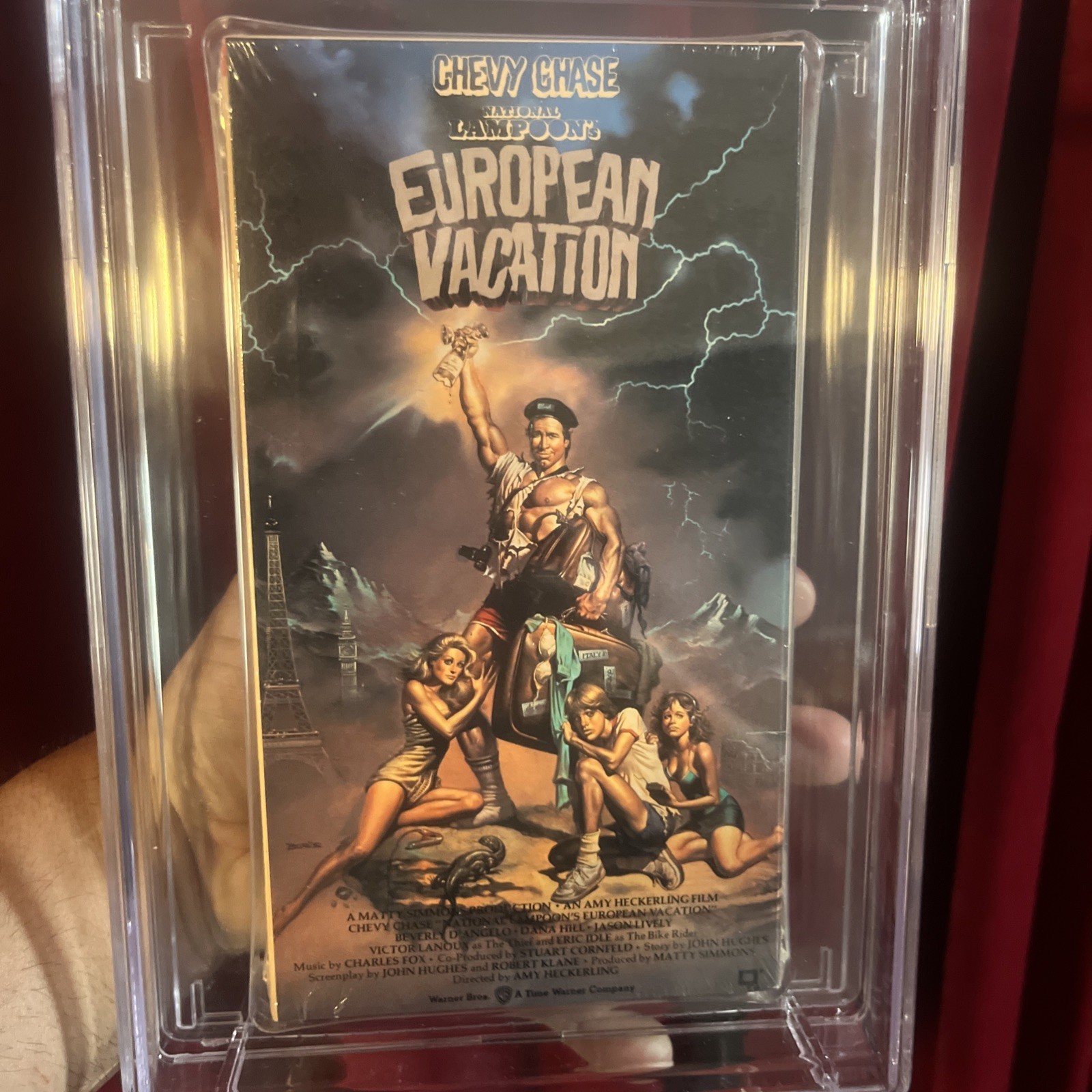 🔥 CGC 9.6 🔥 1991 National Lampoons European Vacation VHS 🔥 HIGH GRADE 🔥