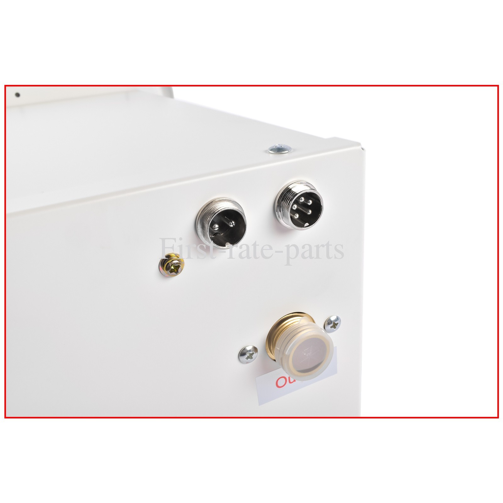 White RV Tankless Water Heater 42000BTU Instant Shower 15x15 in with Controller