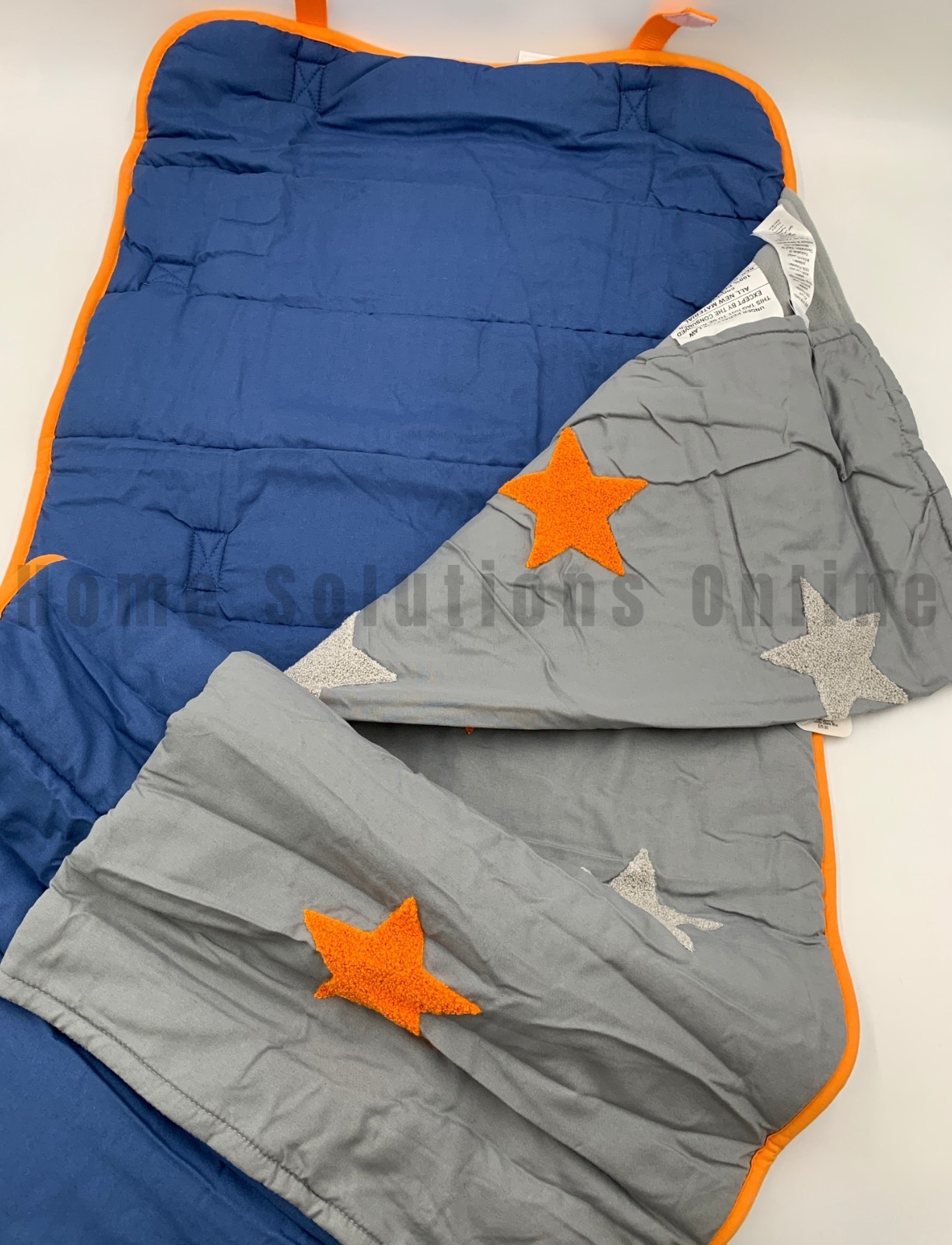 Pottery Barn Kids Mackenzie Colorful Chenille Stars Nap Sleeping Mat 51" #1E