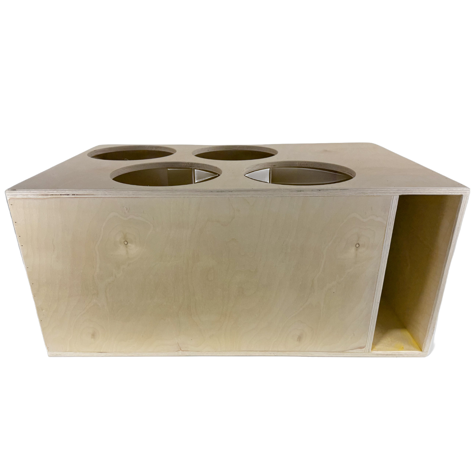 4X12" BIRCH 3/4 SPL EDITION Vented Subwoofer Box Ported Enclosure