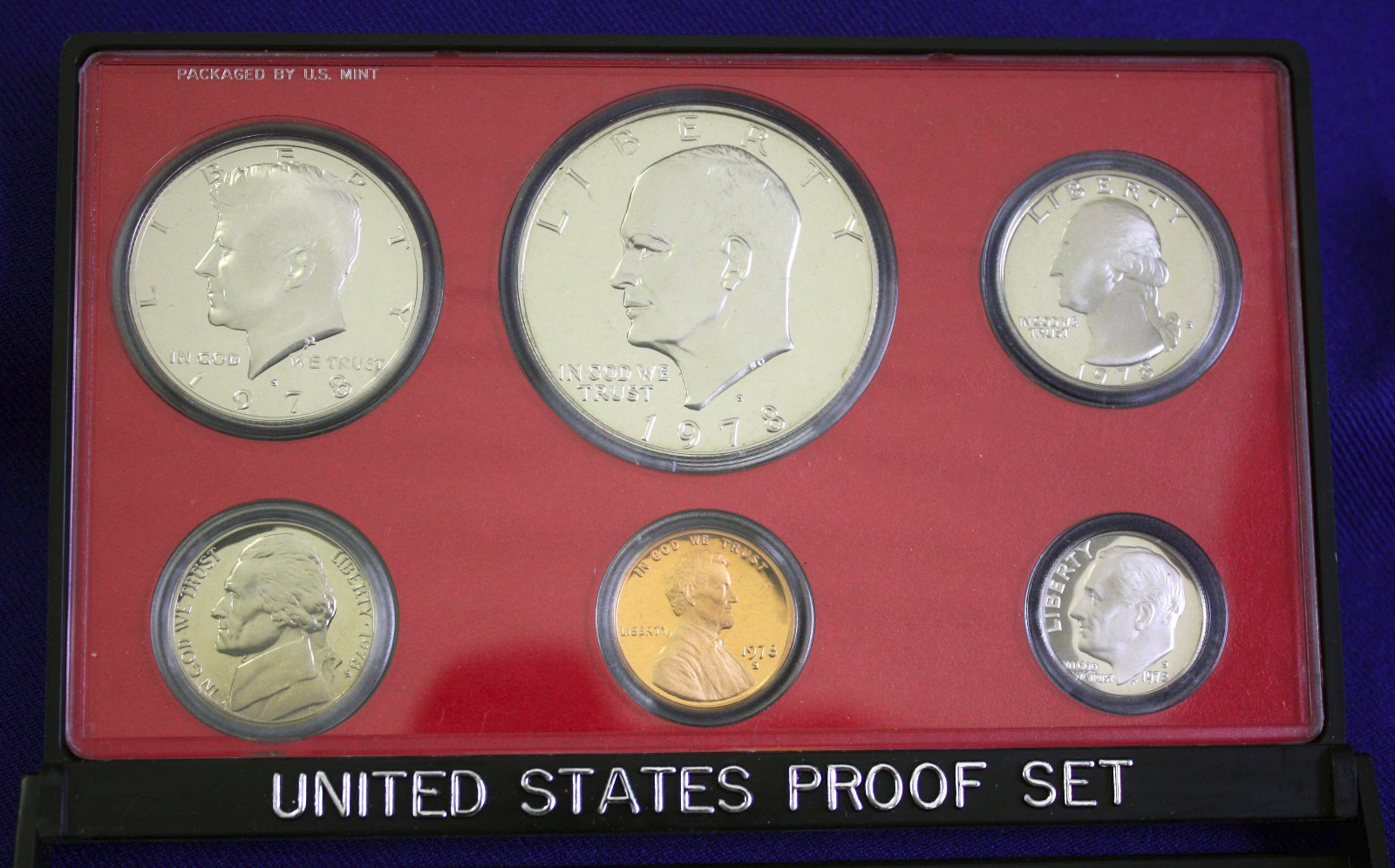 1978 Proof set. Genuine. complete and original as issued by US Mint.