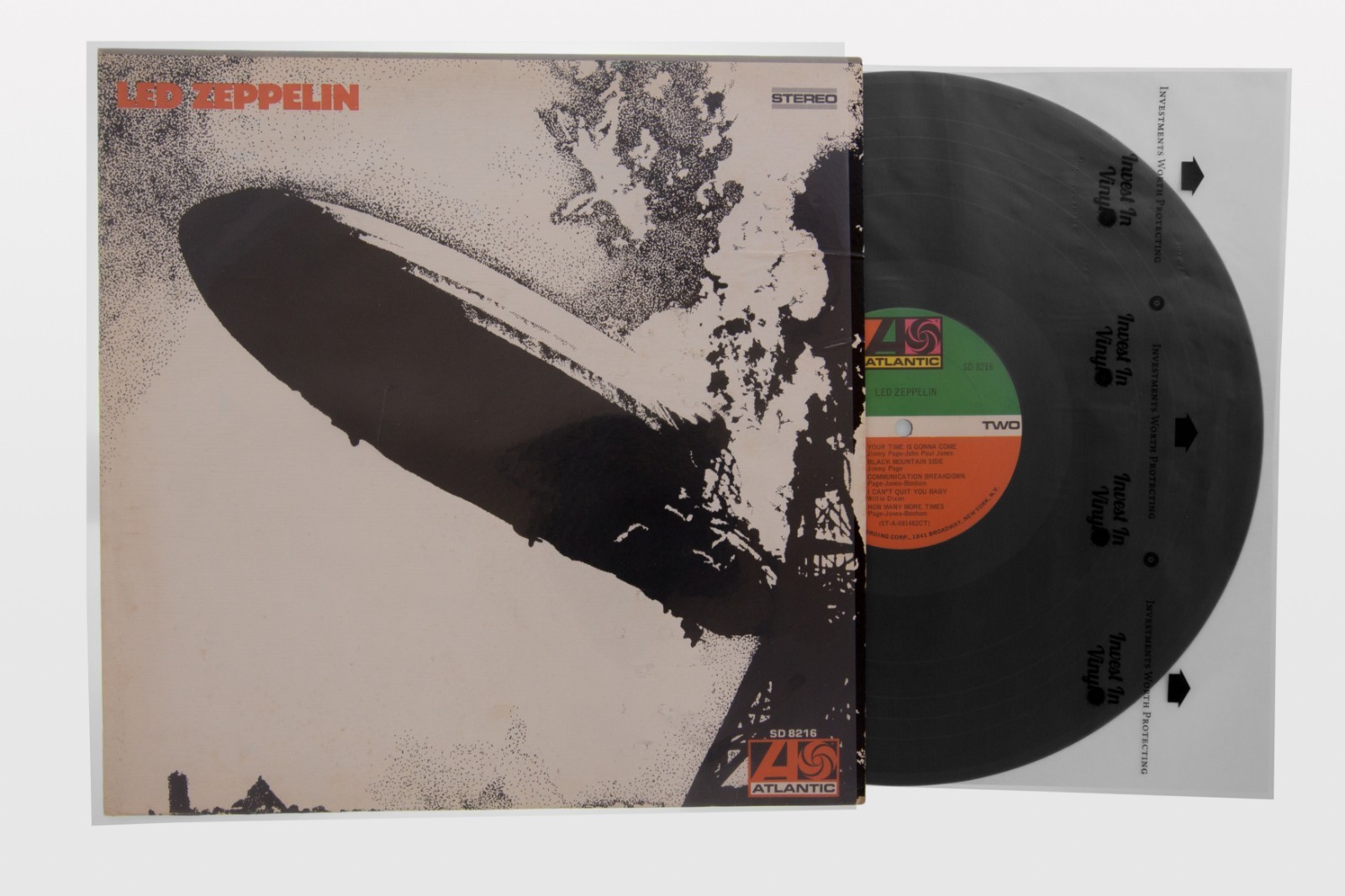 100 LP Sleeves Combo - 50 3 Mil Outer & 50 Master Rice Paper Lined Inner 33 12"