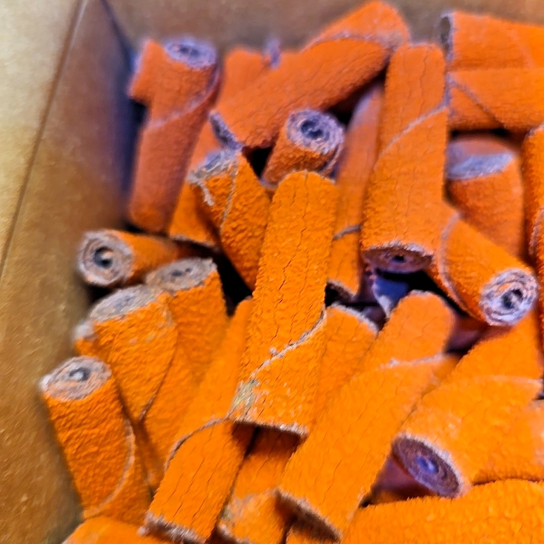 Merit 3/4" x 1-1/2" x 1/8" Cartridge Roll CR Straight Half Glued Pencils 100pk