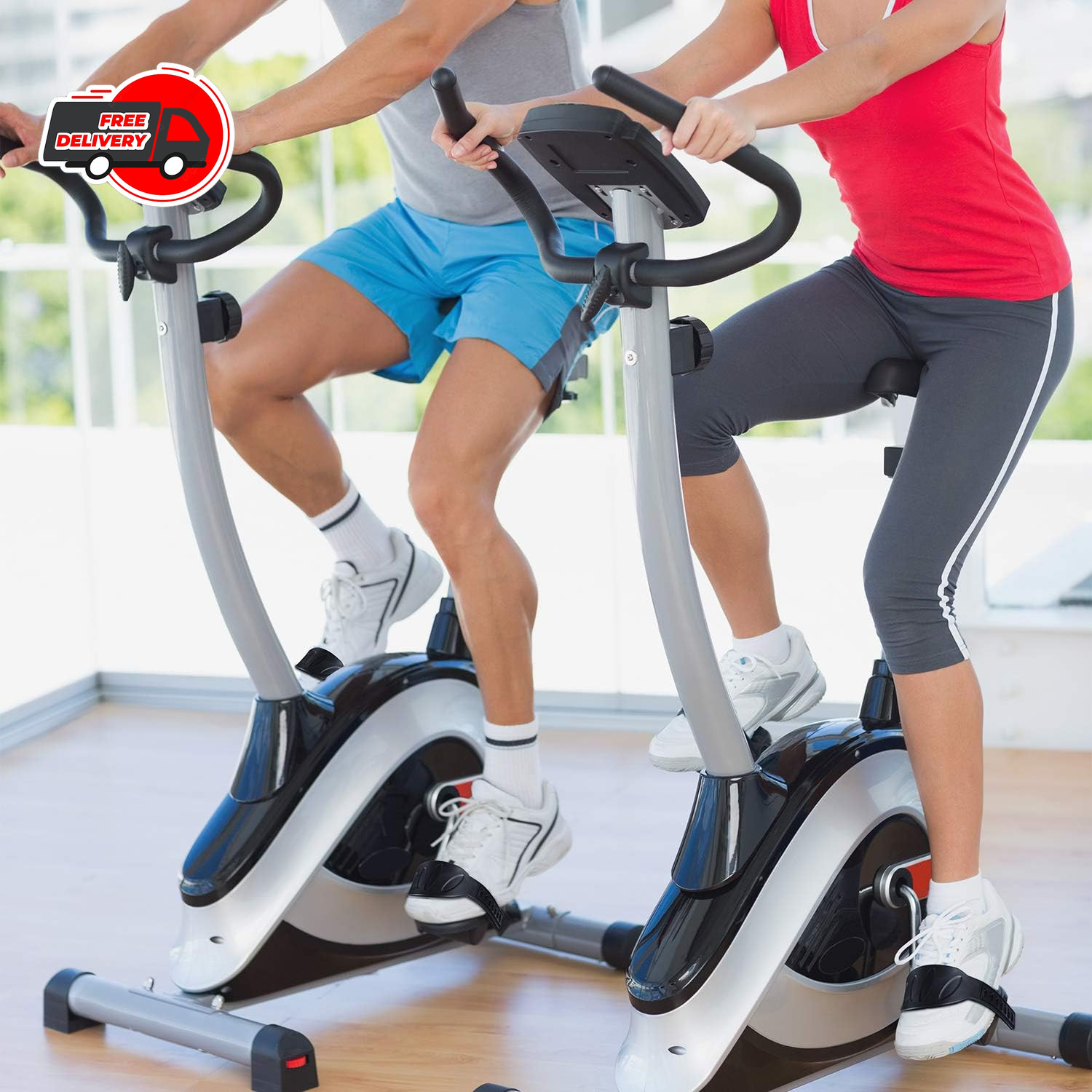 2 Pairs Exercise Bike Pedal Straps Universal Pedal Straps for Exercise Cycle Hom