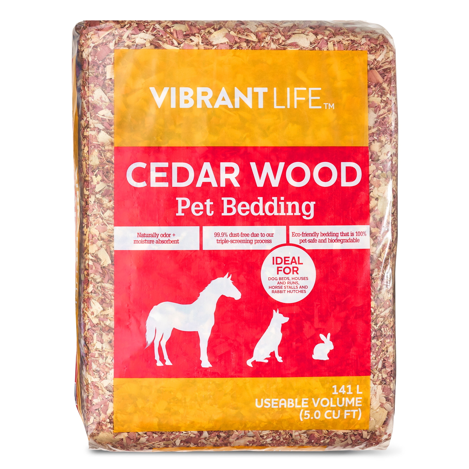 new，(2 pack) Cedar Pet Bedding, 141 L