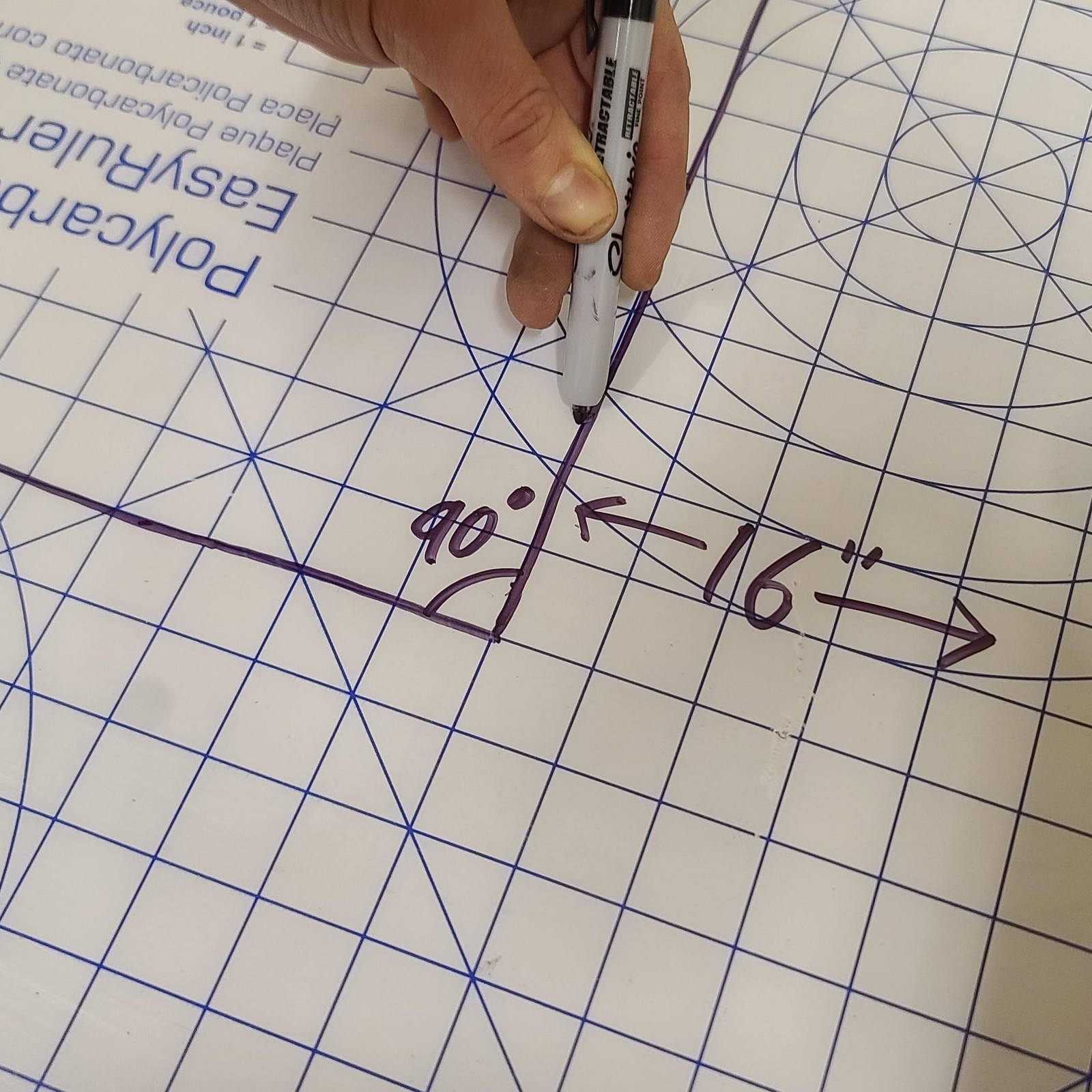 Polycarbonate Plastic Sheet 40" x 48" X 0.177" (3/16") Exact with EasyRuler F...