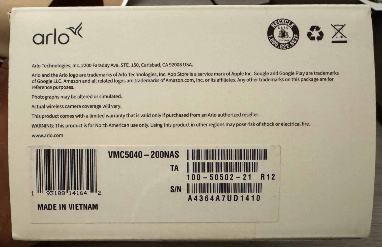 Arlo Ultra 2 Wireless Spotlight Security Camera Add-On 4K & UHD BRAND NEW