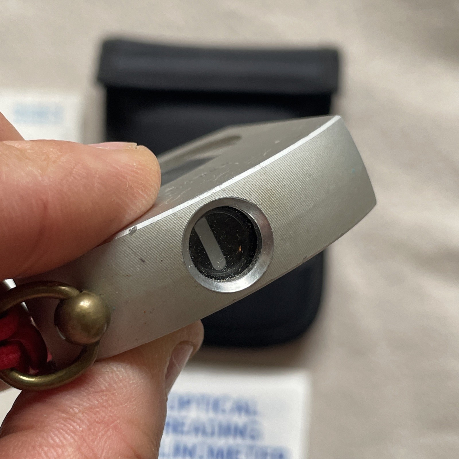 Suunto PM-5/360 PC Clinometer w/ Case Manual Instructions