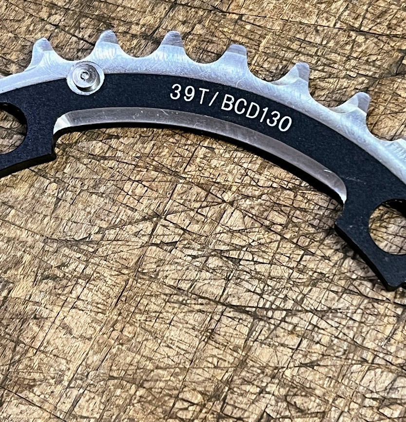 39T Chainring Road Bike - 130BCD Shimano FSA Sram - BRAND NEW - 39 Tooth