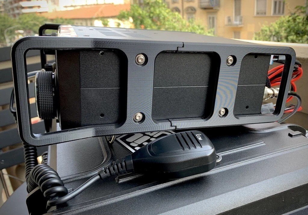 Protector Rail Handles for Icom IC-7300 All-Mode Amateur Radio Transceiver