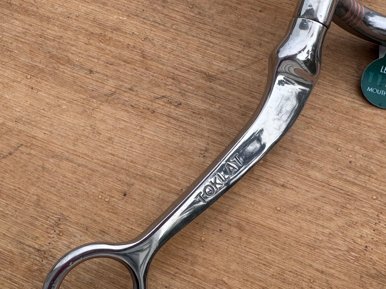 MYLER Flat Shank Comfort Snaffle Wide Barrel Western Horse Bit ~ MB02 ~ 4 3/4"