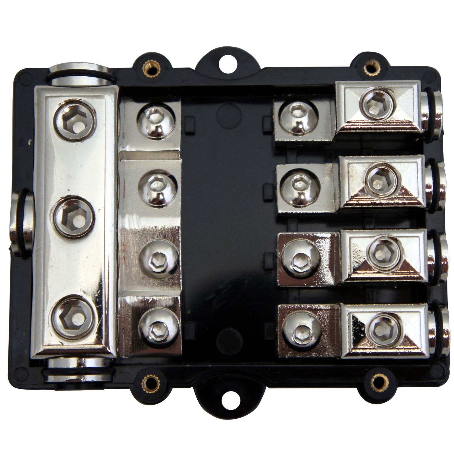 Harmony Audio HA-MIDIFD4 Car 4-Way Mini ANL MIDI Fused Distribution Block - New