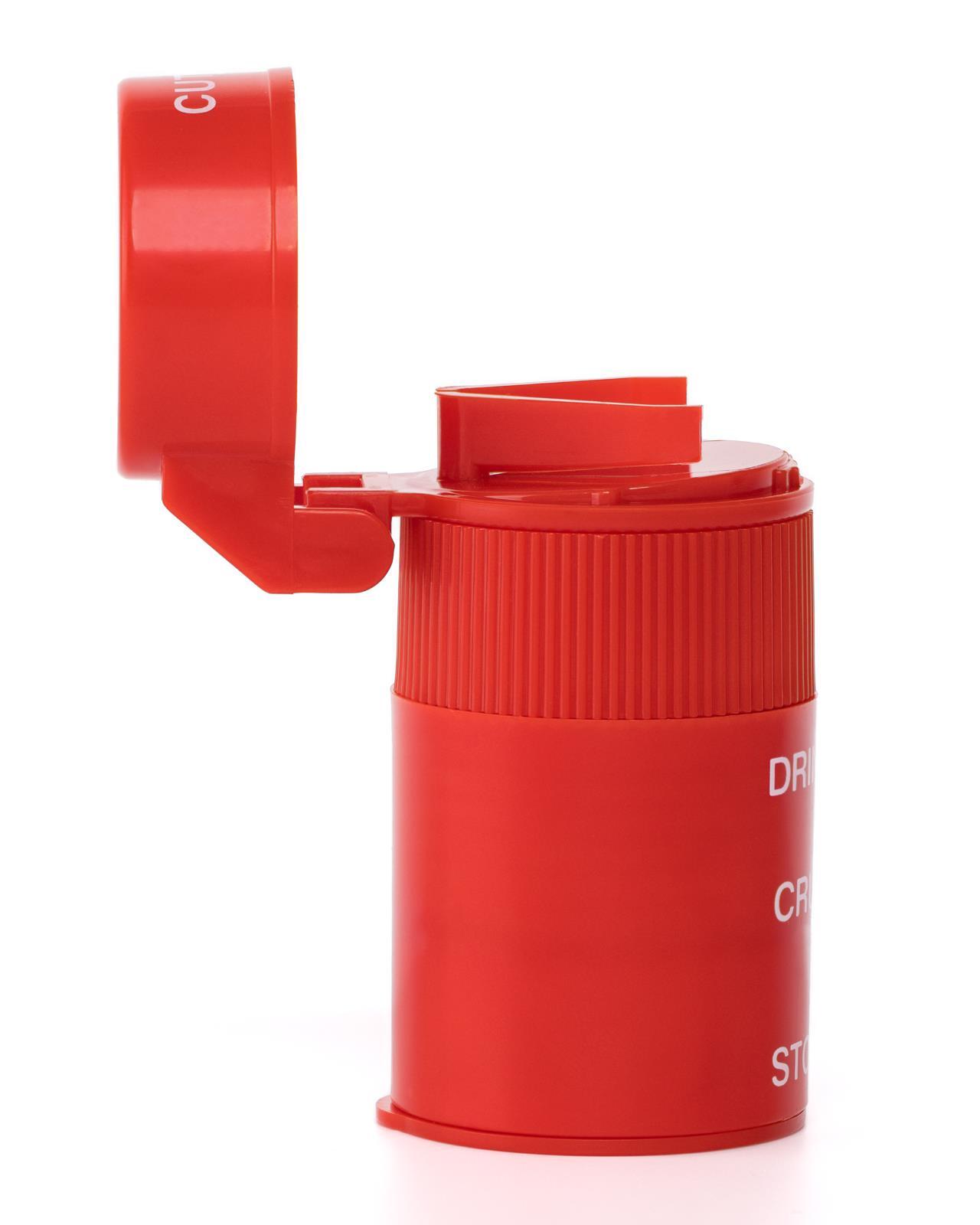 Pill Crusher Cutter and Grinder Combo with Drinking Cup Storage by easycare