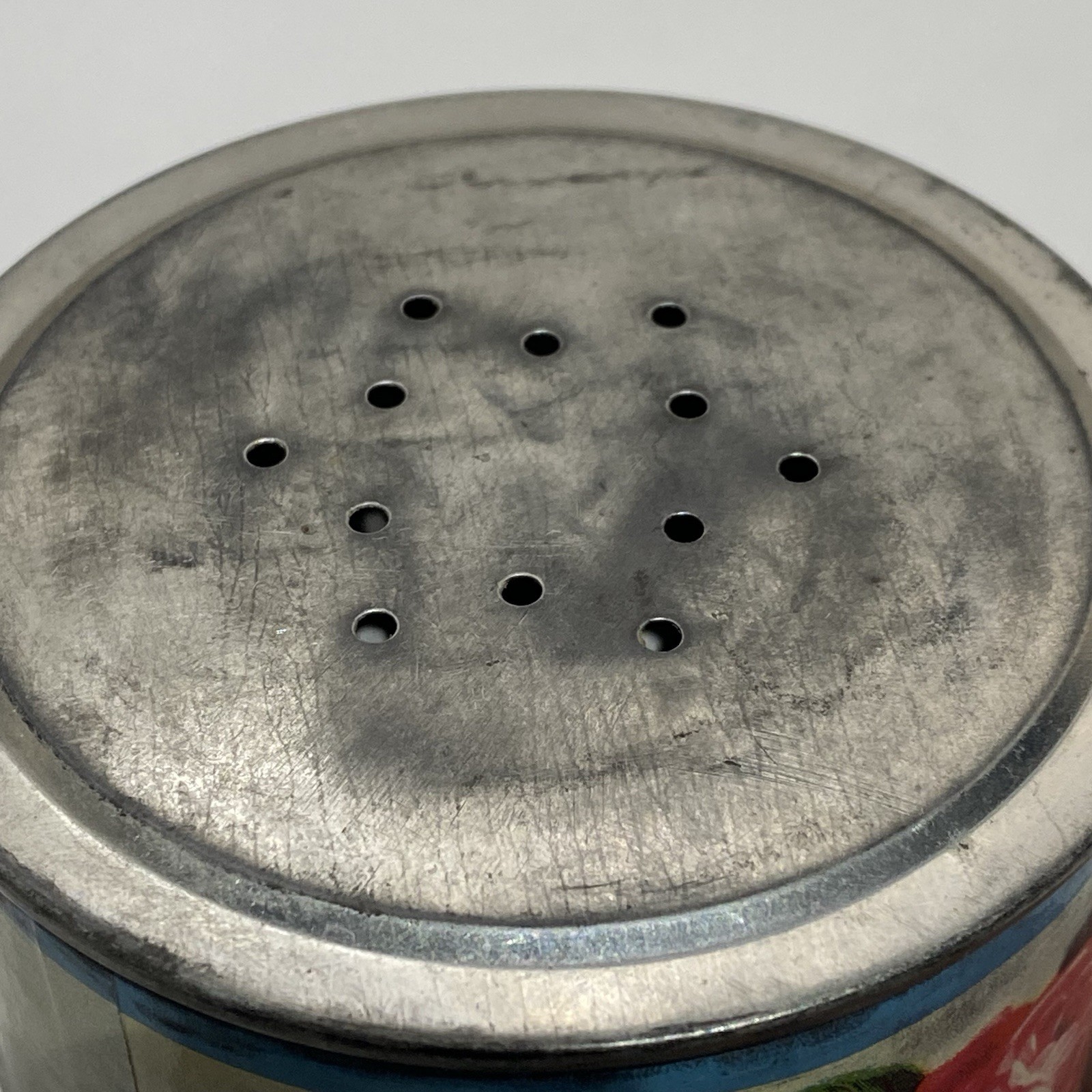 Vintage Rose Talc Powder Tin (Full) The Goodman Chemical Co. Brooklyn New York