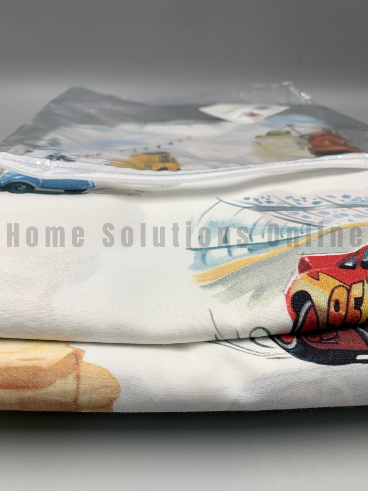 Pottery Barn Kids Disney Pixar Cars Organic Percale FLAT SHEET ONLY Twin #N184L