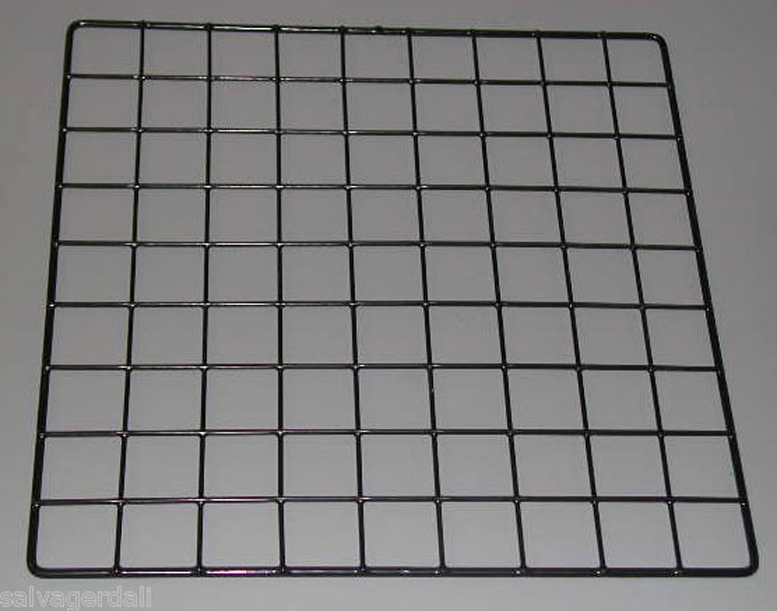 MINI Grid Cube Wire Panel Binning Cubbie Vinyl Dip Black 14"x14" Lot of 50 NEW