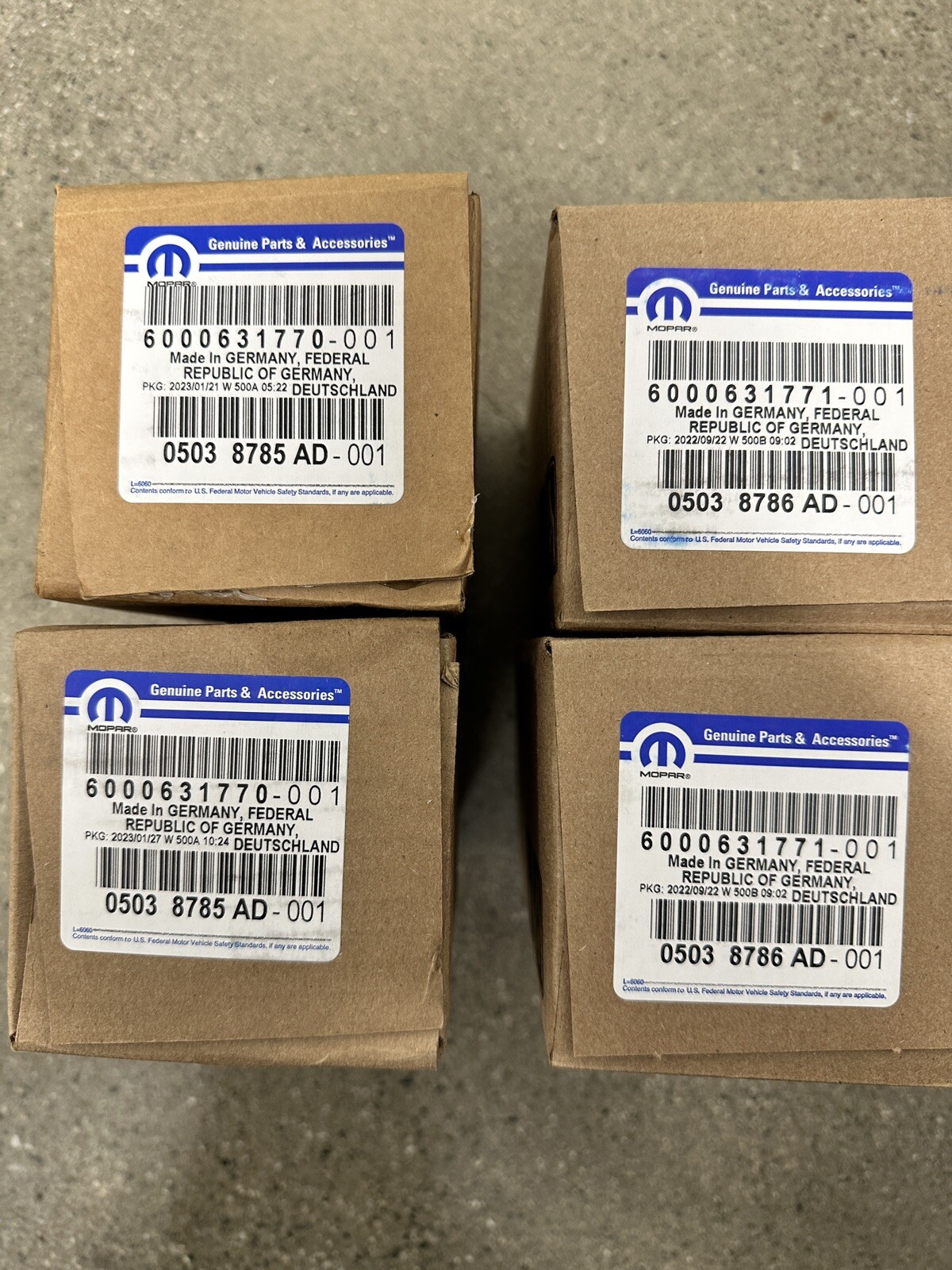 Complete set of genuine MOPAR lifters for 5.7 / 6.4 L HEMI w/MDS.