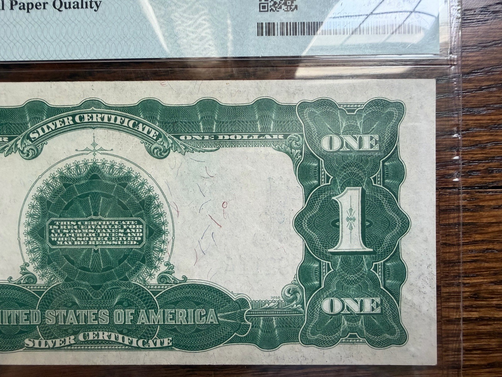 1899 $1 "Black Eagle" Silver Certificate PMG 65 EPQ, Fr 236