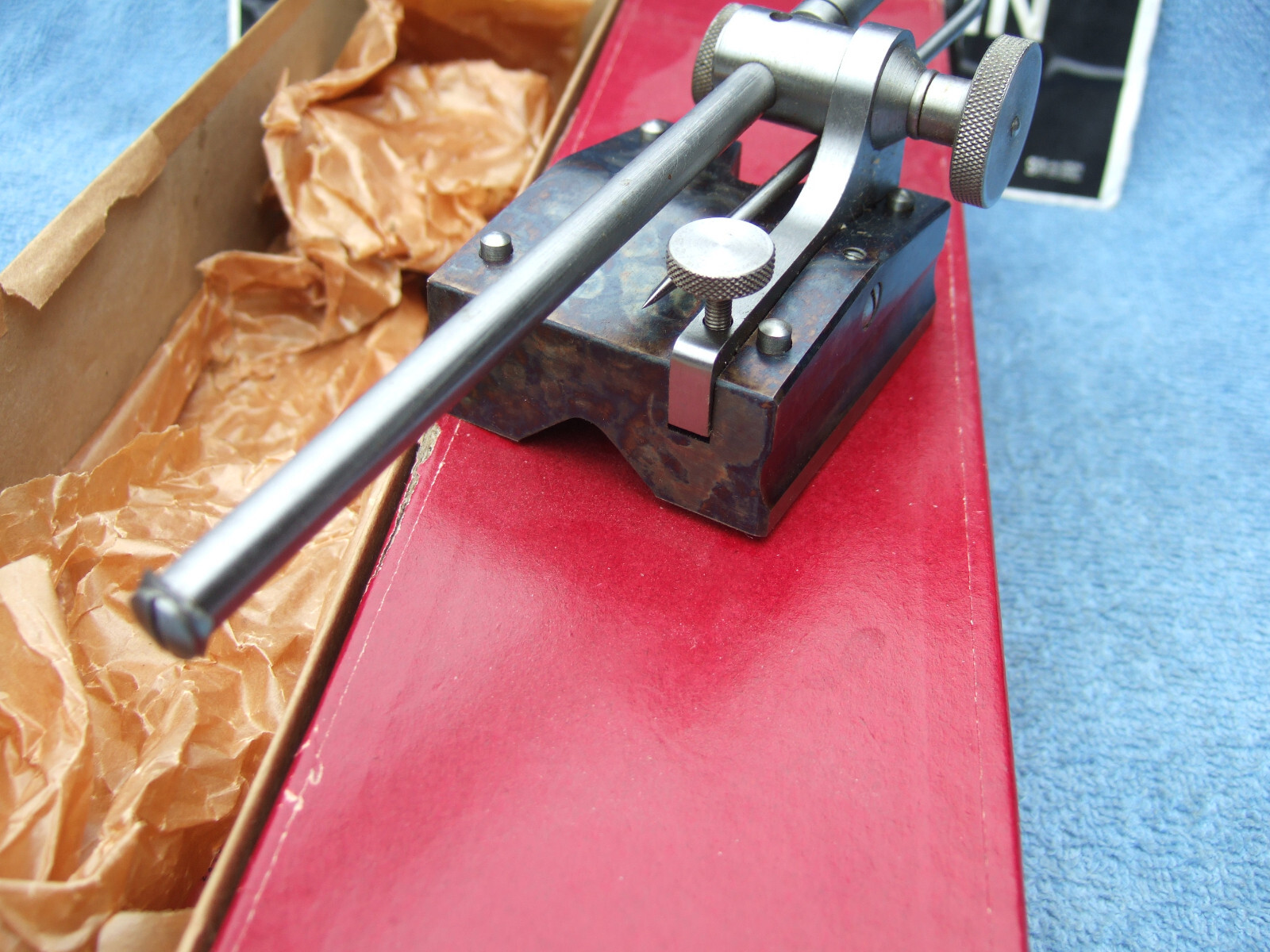 STARRETT SURFACE GAGE 257b OLD VINTAGE PRECISION INSPECTION TOOL GRINDER MILL #A