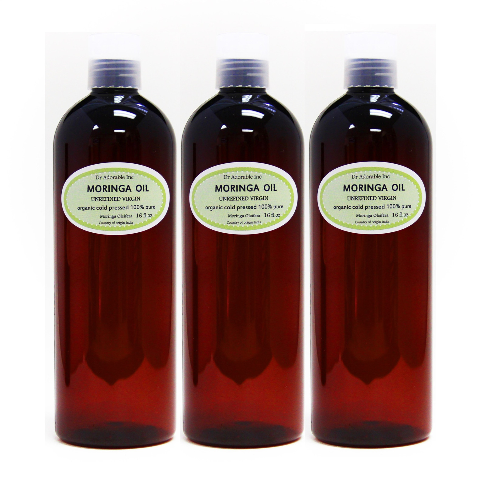 UNREFINED MORINGA OIL PREMIUM 100% PURE ORGANIC COLD PRESSED VIRGIN 2 oz up 7 lb