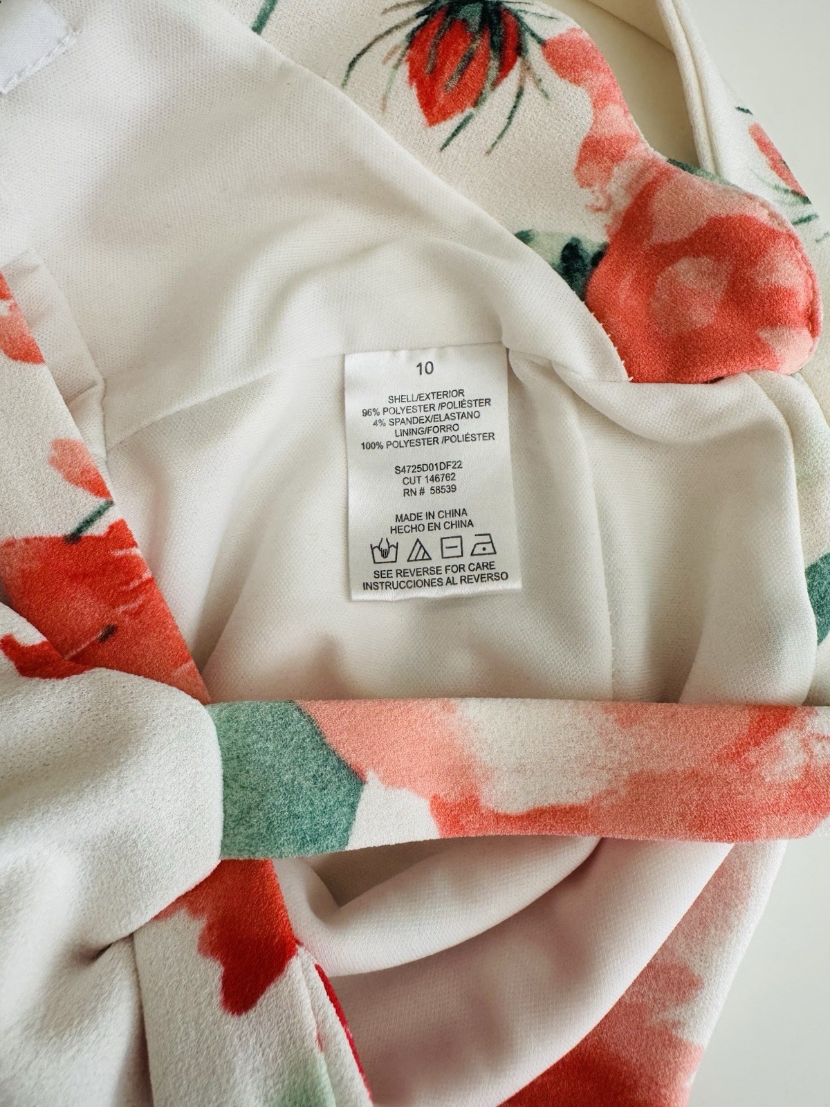 Speechless Kids Floral Dress Girls Size 10 Sleeveless Pre-Owned