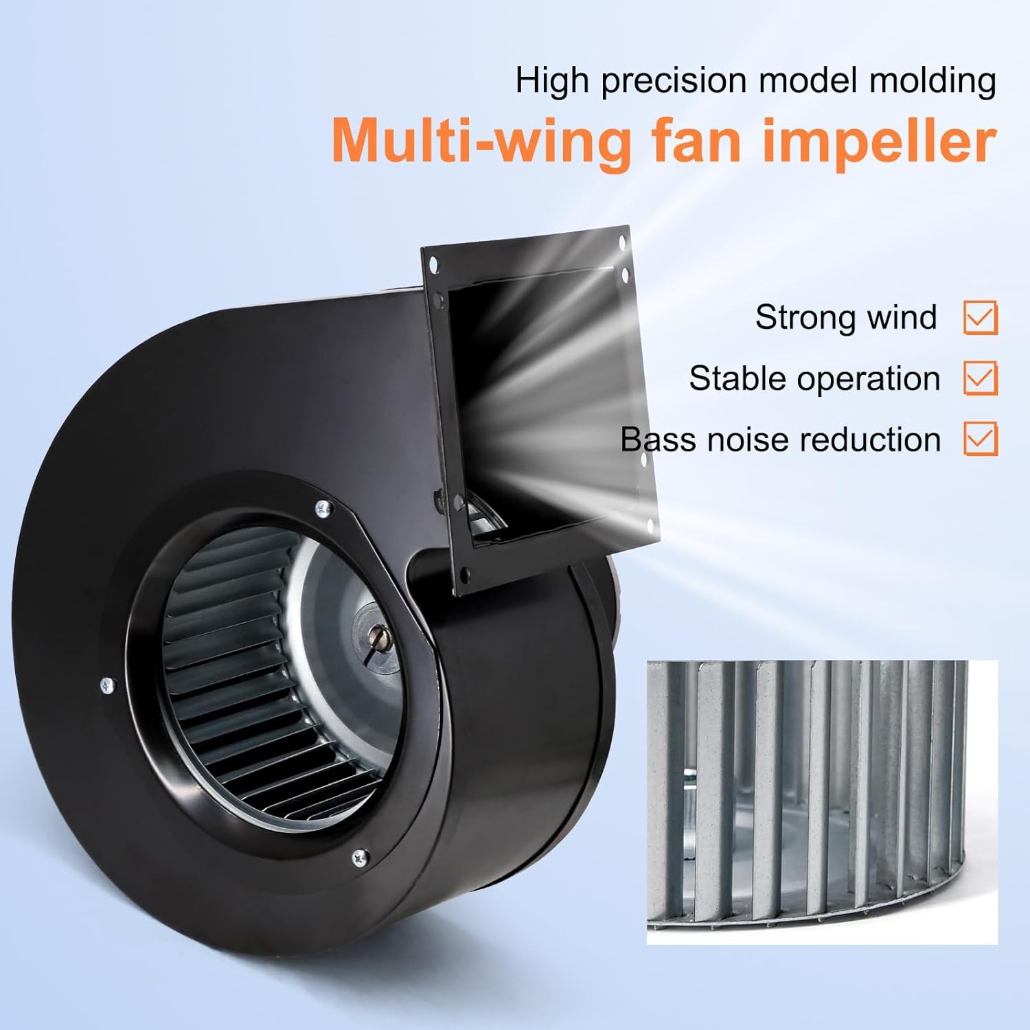 Furnace Blower Fan Replacement for Dayton 1TDT2,1TDT2A,4C667,4YJ32, 4C445 Blower